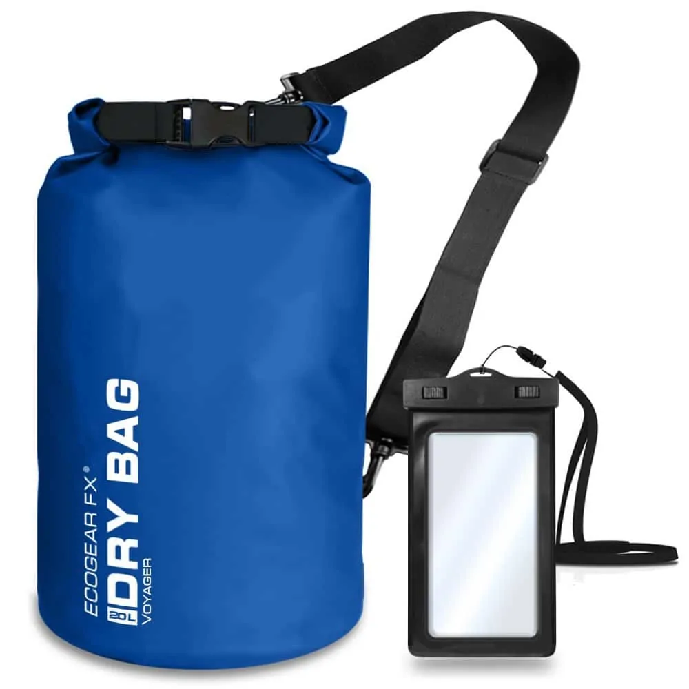 Voyager Waterproof Dry Bag Perfect for Kayaking, Paddle Boarding, Beach, Rafting, Boating, Hiking, Camping, Fishing and many other outdoor activities