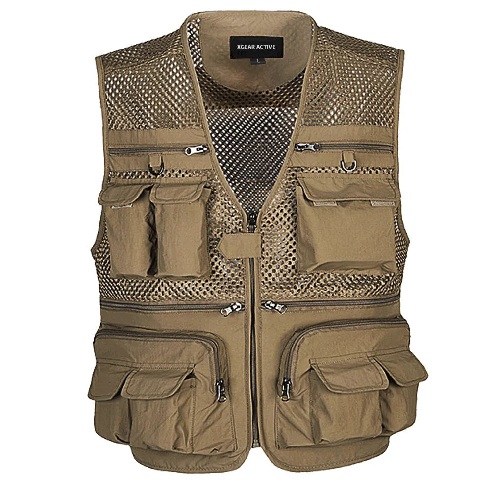 Light Weight Fishing & Hunting Vest 14 Pockets