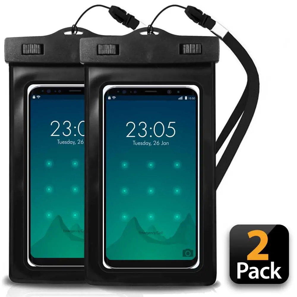 XGear Active XG-CP1 Waterproof Cell Phone Dry Bag (2-Pack)